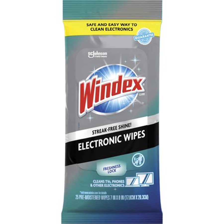 WINDEX WIPES 25 CT ELECTRONIC WIPES